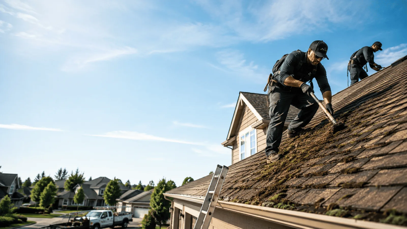 Roof Moss Removal in Lincoln, MA near me